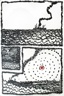 ALECHINSKY : alechinsky-lithographie-volturno