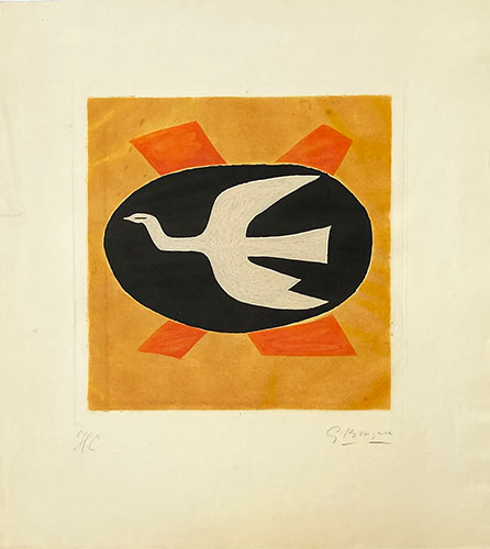 Un Poème dans Chaque Livre. With 16 prints by Picasso, Miró, Chagall,  Braque and others