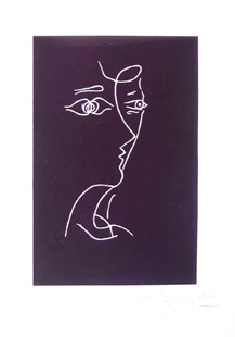 BRAQUE : profil-lithograph