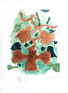 BRAQUE : la foret, lettera amorosa