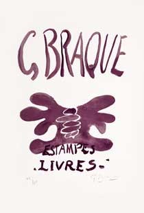 BRAQUE : braque-lithograph-livres