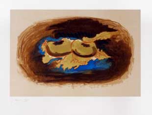 BRAQUE : braque-lithograph-pommes