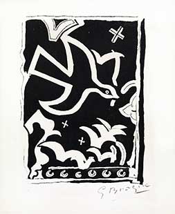 BRAQUE : braque-soleil-etching