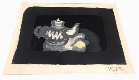 BRAQUE : braque-theiere-grise