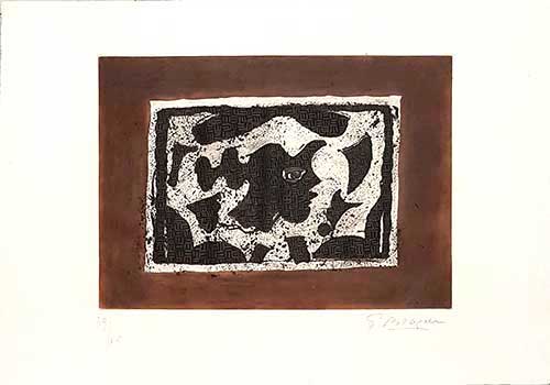 BRAQUE : braque-tete-grecque