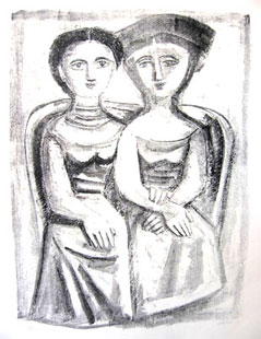 CAMPIGLI : A Giuditta, lithograph