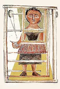 CAMPIGLI : campigli-telaio-lithograph