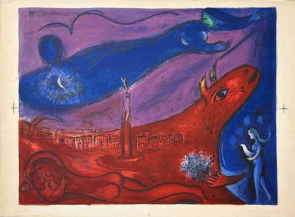 CHAGALL : chagall-bastille