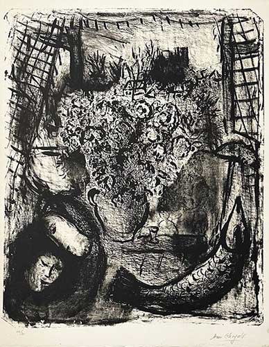 CHAGALL : chagall-paysage