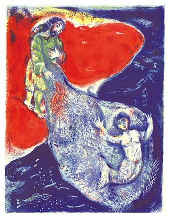 CHAGALL : chagall-arabian-lithograph