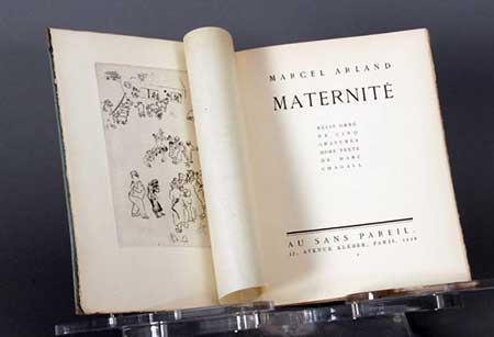 CHAGALL : chagall-livre-maternite
