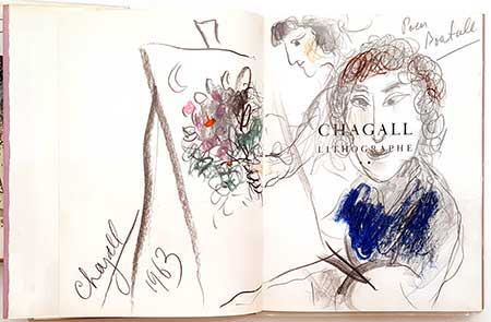 CHAGALL : chagall-dessin-livre