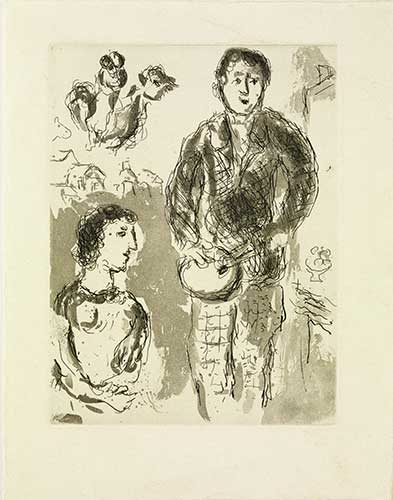 CHAGALL : chagall-peintre-etching
