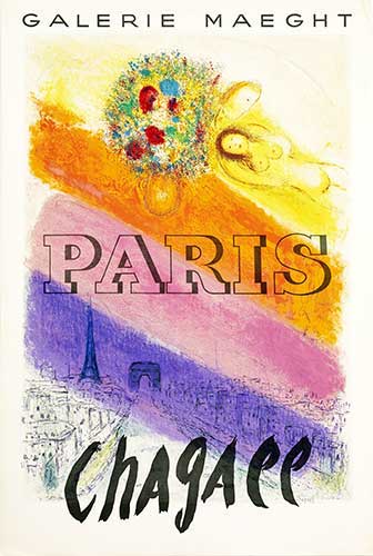 CHAGALL : chagall-paris-poster