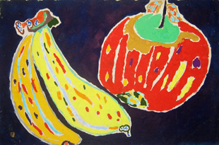 CHAZAL : chazal-fruits-gouache