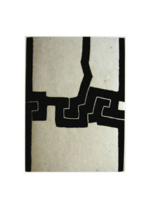 CHILLIDA : Paroles peintes 5, etching