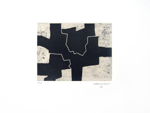 CHILLIDA : gaur, gravure