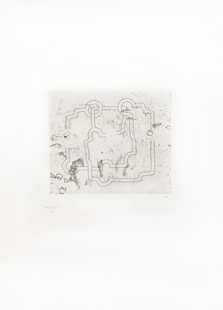 CHILLIDA : chillida-bidearte-etching