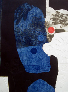 CLAVE : point rouge, etching