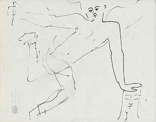 COCTEAU : cocteau-ange-dessin