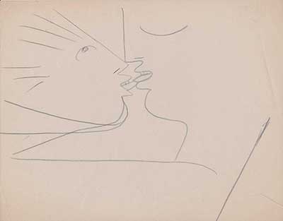 COCTEAU : kiss-jean-cocteau