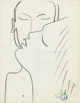 COCTEAU : jean-couple-cocteau