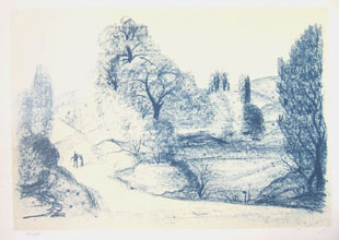 DERAIN : landscape, lithograph