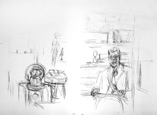 GIACOMETTI : giacometti-paris-lithographs