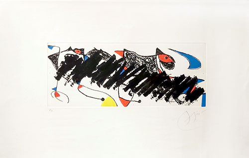 MIRO : miro-haie-etching