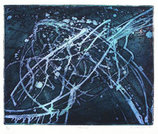 HAYTER : hayter-meduse-gravure