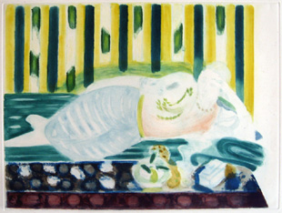 MATISSE : odalisque 2, gravure