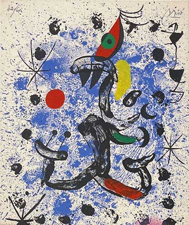 MIRO : miro-tapie-lithograph