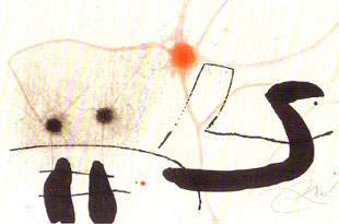 MIRO : le marteau sans maitre, etching