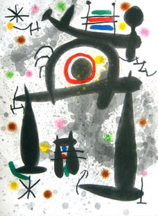 MIRO : Miroir homme, gravures