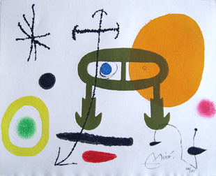 MIRO : les incipit, estampe