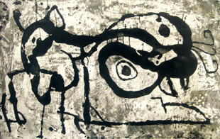 MIRO : el gossos, estampe