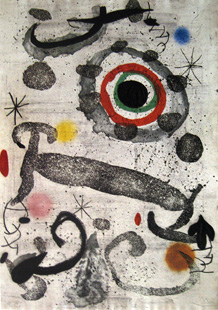 MIRO : astre du marecage, print