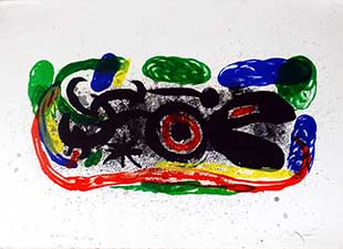 MIRO : miro-oiseau-lithographie