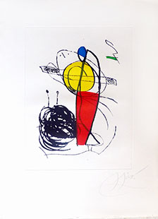 MIRO : miro-chanteur-1-etching