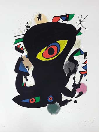 MIRO : miro-barcelona-lithograph