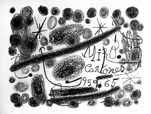 MIRO : miro-cartones-lithographie