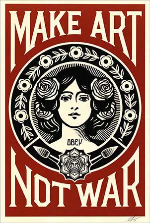 DIVERS : shepard-fairey-art