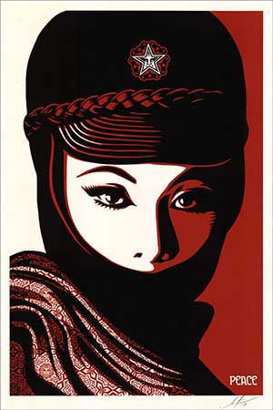 MISC : shepard-fairey-mujer