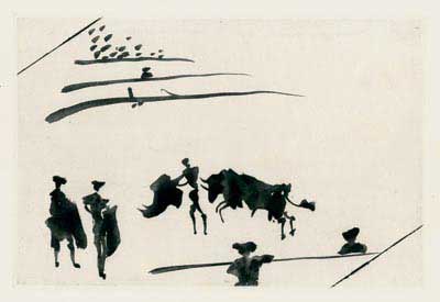 PICASSO : picasso-tauromachie-etching
