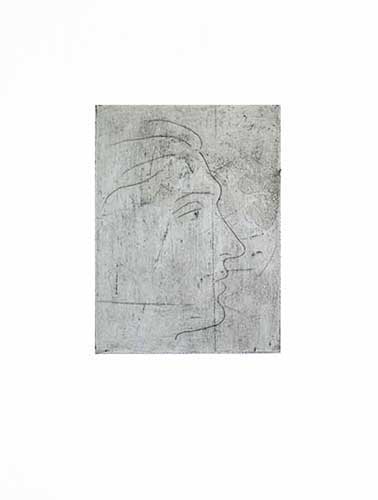 PICASSO : picasso-profil-homme-gravure