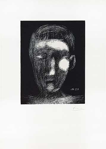 PICASSO : 
picasso-tete-linogravure