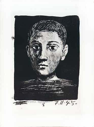 PICASSO : picasso-tete-jeune-garcon