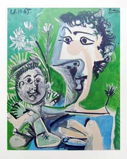 PICASSO : picasso-menton-poster