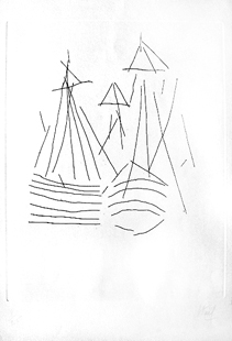 DE STAEL : stael-bateaux-gravure