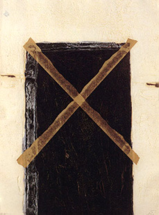 TAPIES : grande porte, original print